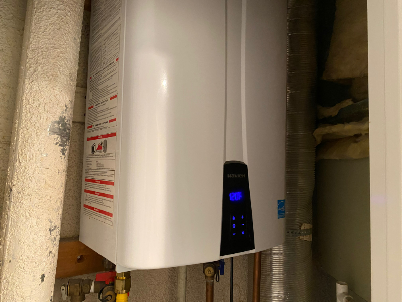 Endless hot water with a tankless water heater